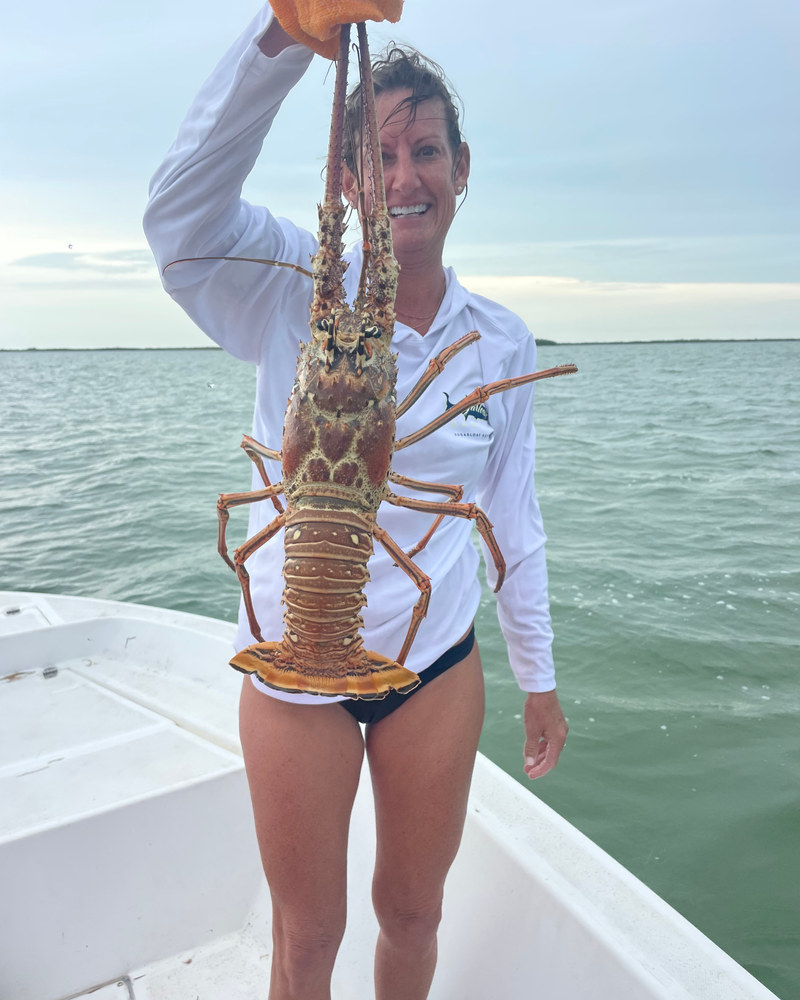 Annie, founder of Annie's List, in the Florida Keys